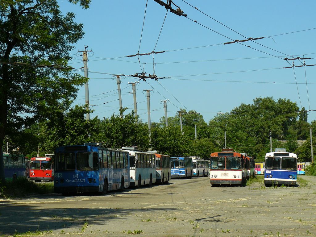 დნიპრო — Territory trolley depot