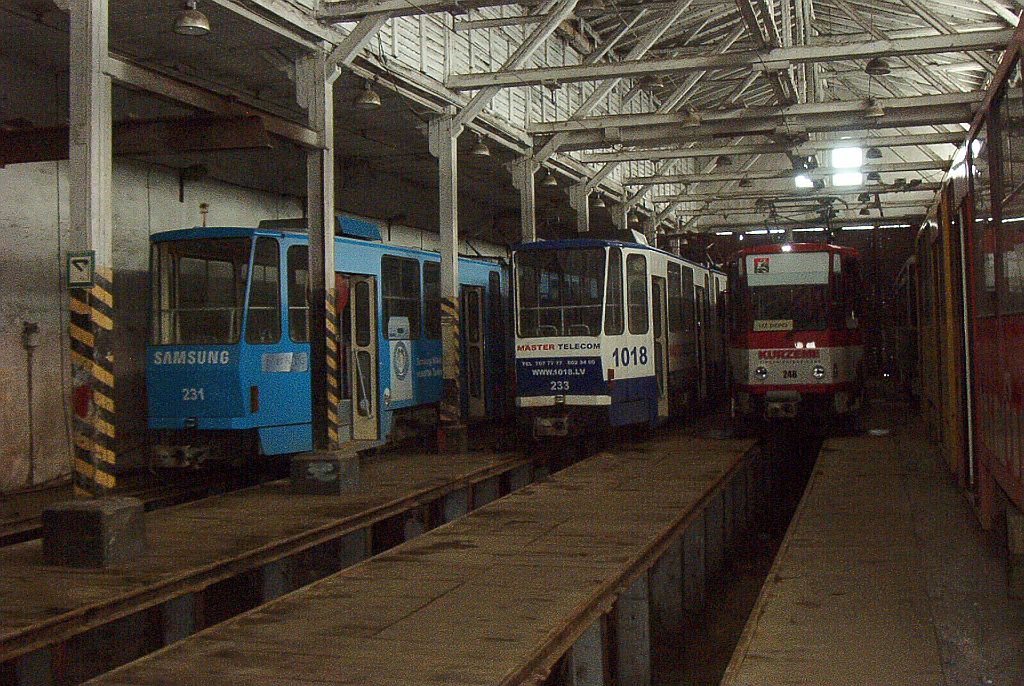 Лиепая, Tatra KT4D № 246; Лиепая — Трамвайное депо
