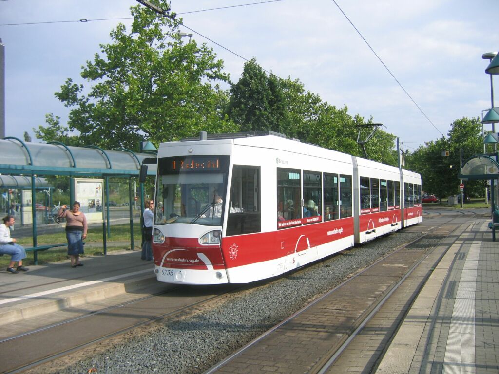 Braunschweig, Alstom NGT8D nr. 0755