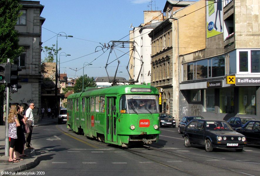 Szarajevó, Tatra K2YU — 255