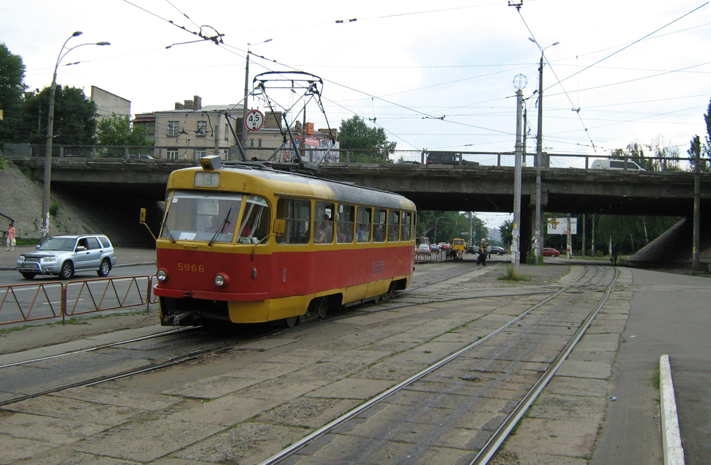 Kiova, Tatra T3SU # 5966