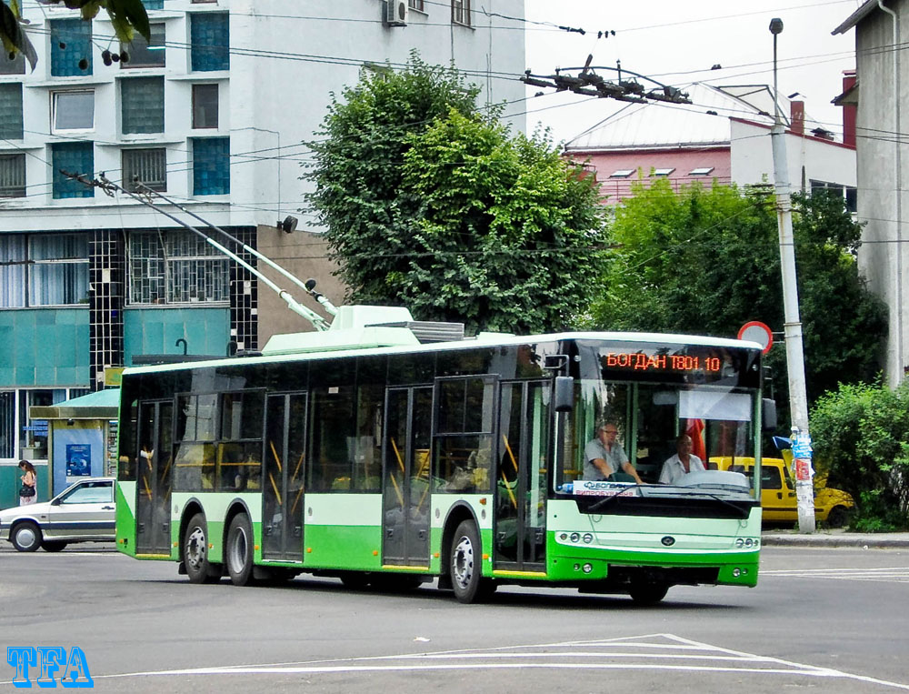Kijów, Bogdan T80110 Nr 001; Łuck — New Bogdan trolleybuses