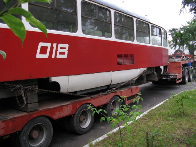 Krivij Rih, Tatra T3SU — 018; Vinnyica — Overhaul repair of T3 cars for Kryvyi Rih