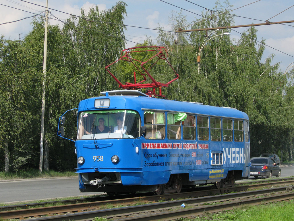 Iekaterinbourg, Tatra T3SU (2-door) N°. 958