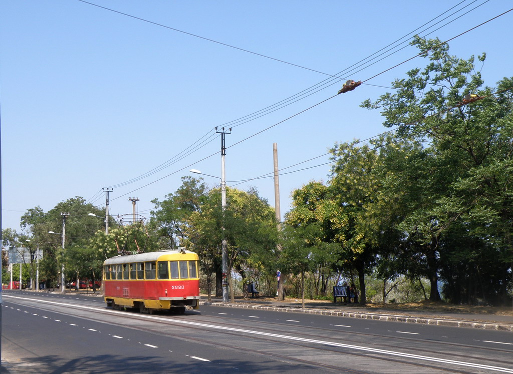 Odesa, Tatra T3SU # 2998; Odesa — 2008–09: Reconstruction of Fontanska Doroha