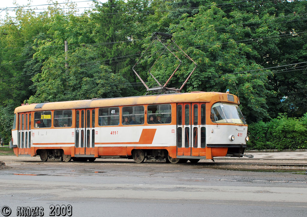 Tula, Tatra T3SU # 411