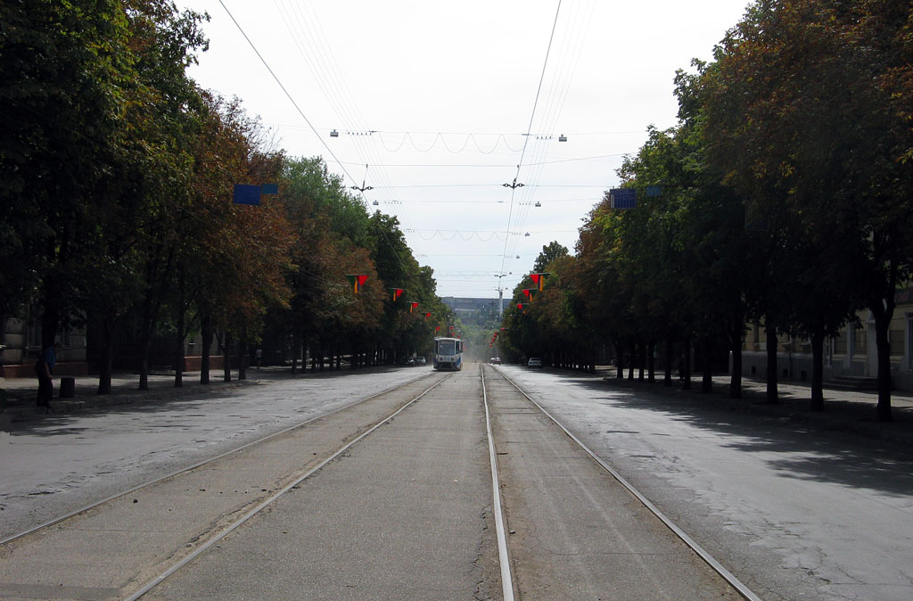Krywyj Rih — Tram and trolleybus lines and loops