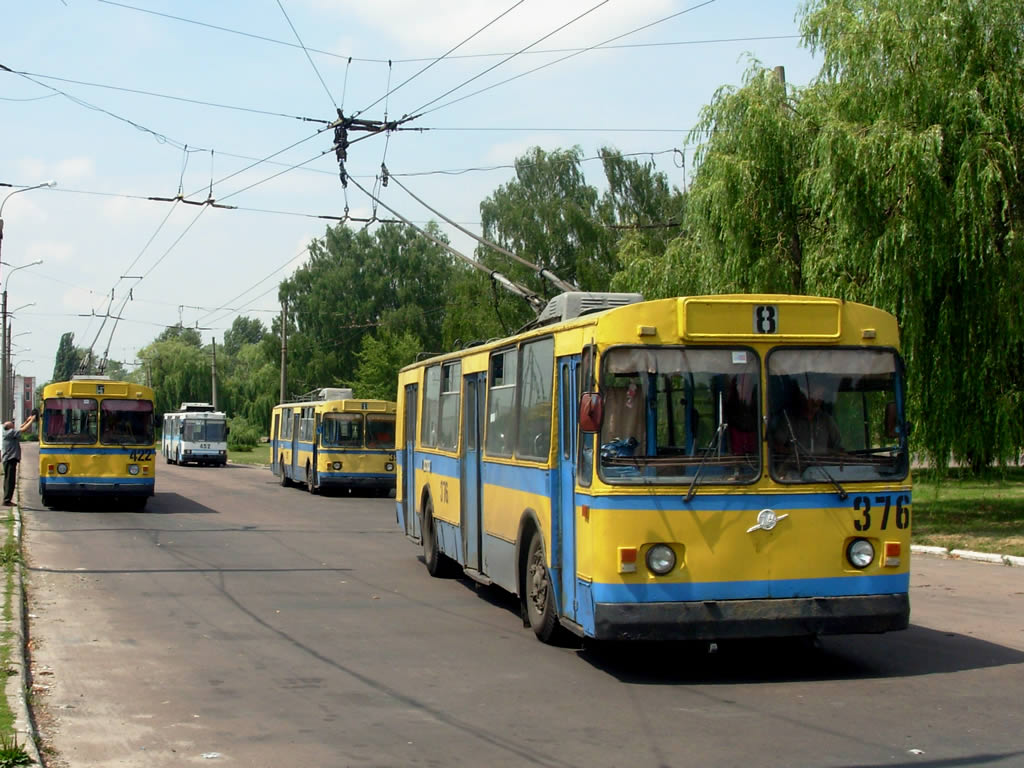 Чарнігаў, ЗиУ-682В [В00] № 376; Чарнігаў — Конечные станции и кольца