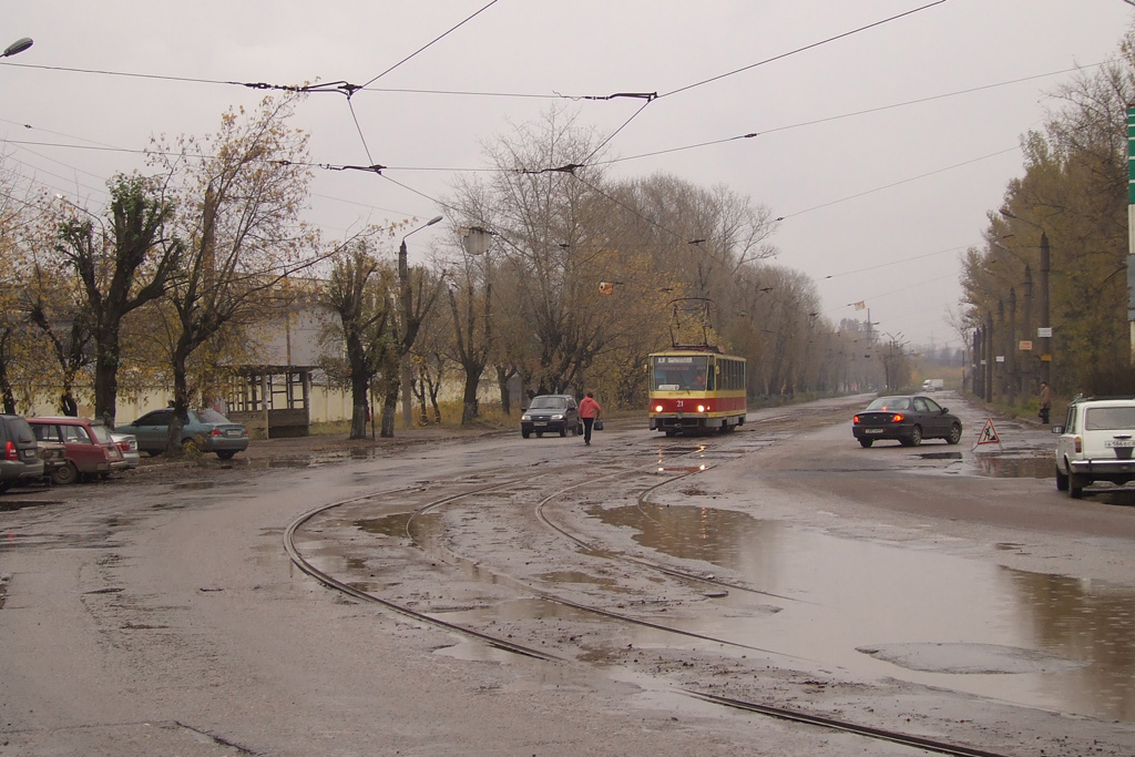 Tver, Tatra T6B5SU nr. 21; Tver — Streetcar lines: Moskovsky District