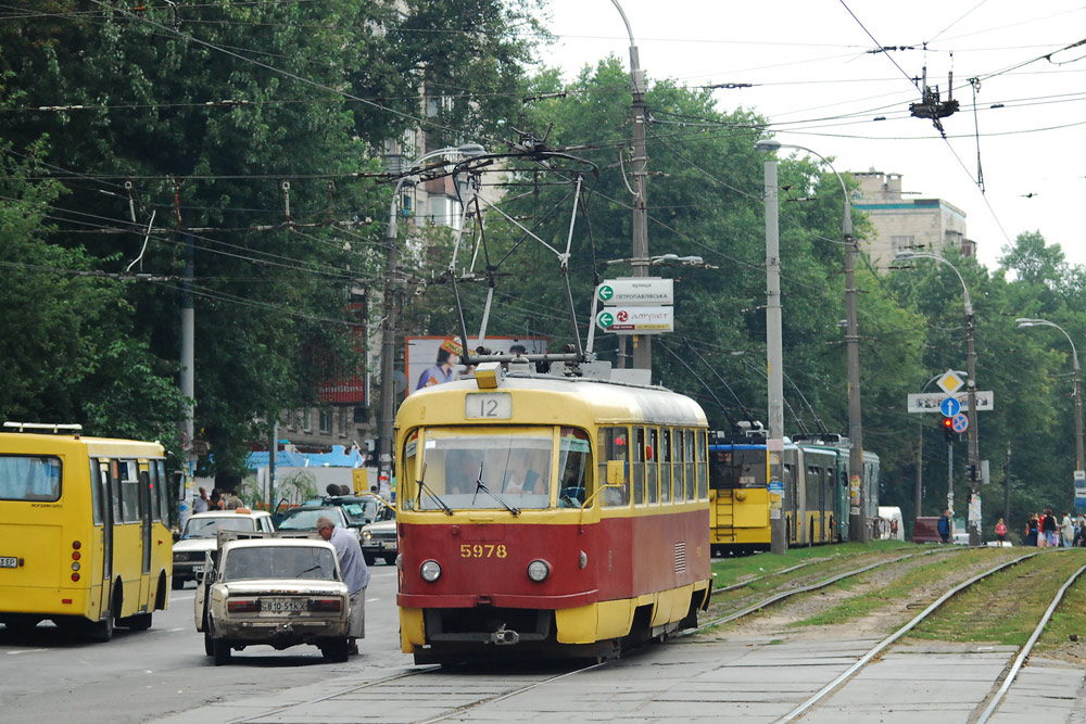 Киев, Tatra T3SU № 5978