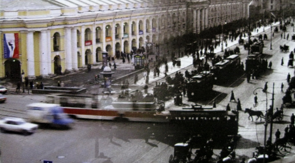Санкт-Петербург — Исторические фотографии трамвайных вагонов