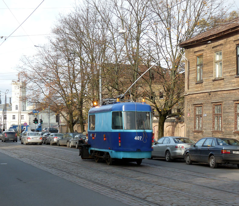 Rīga, Snow removal car № 407