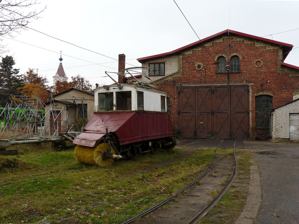 Lipawa, Snow removal car Nr б/н; Lipawa — Tramway Depot