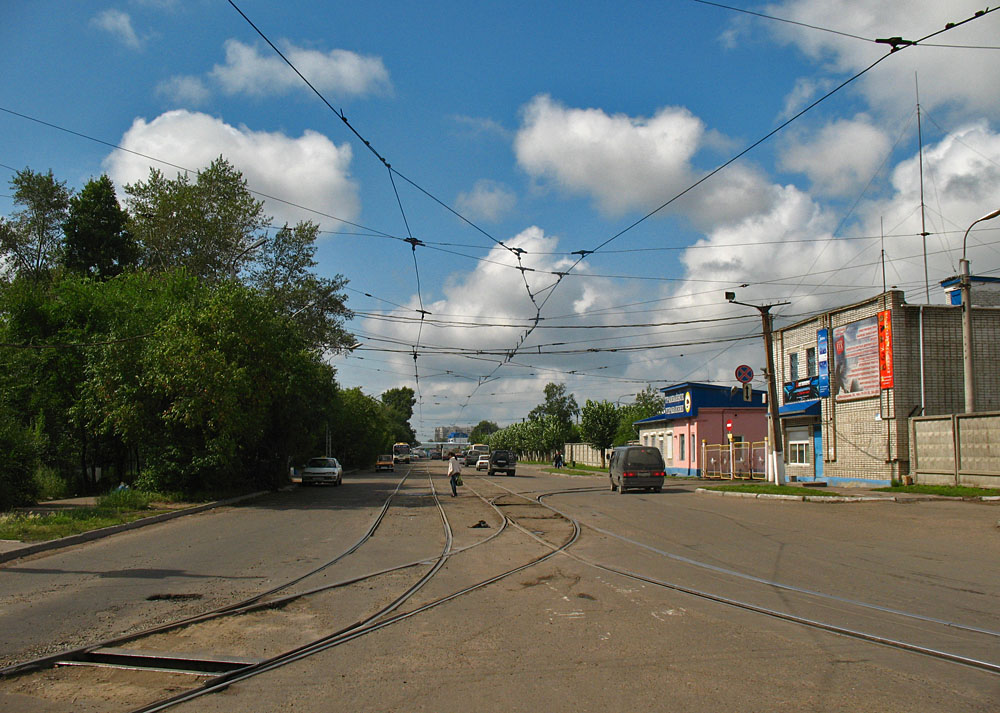 Komsomolsk-on-Amur — Tramway Lines and Infrastructure