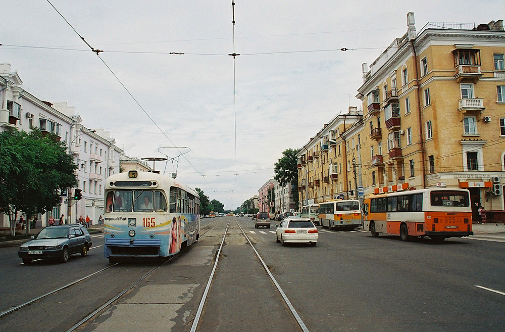Komsomolsk-on-Amur, RVZ-6M2 № 165; Komsomolsk-on-Amur — Tramway Lines and Infrastructure