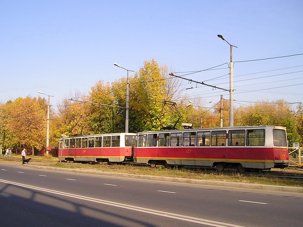 Yaroslavl, 71-605 (KTM-5M3) nr. 180; Yaroslavl, 71-605 (KTM-5M3) nr. 177