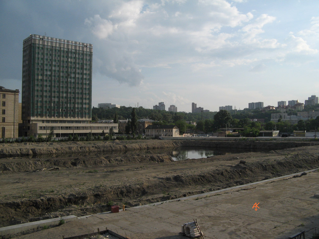 Kyiv — Tramway depots: Shevchenko. Old yard at Gorkogo (Antonovycha) str.