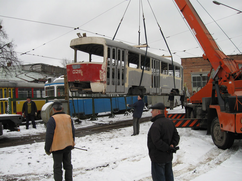 Kryvyi Rih, Tatra T3SU № 026; Vinnytsia — Overhaul repair of T3 cars for Kryvyi Rih