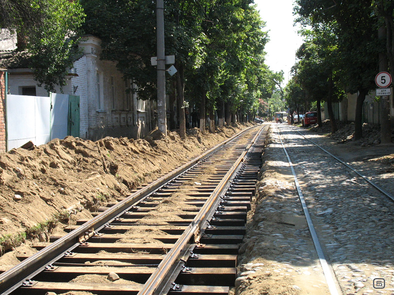 Krasnodara — Track repair works