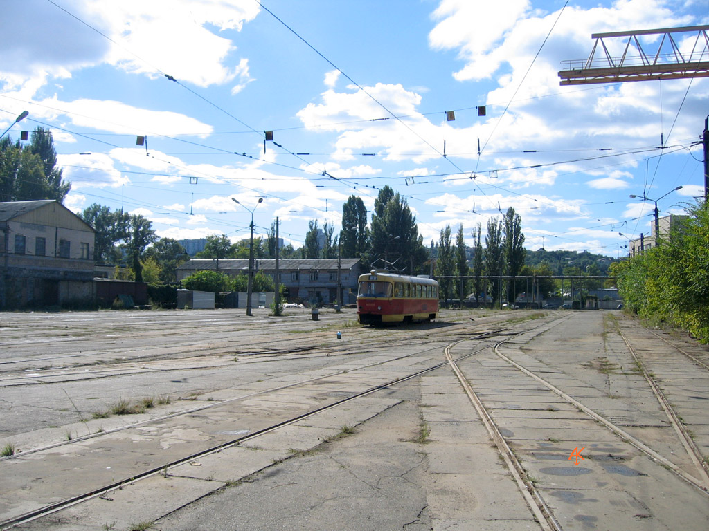 Kiev — Tramway depots: Shevchenko. Old yard at Gorkogo (Antonovycha) str.