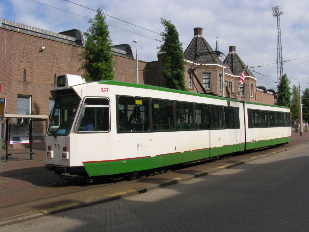 Роттердам, Duewag ZGT6 № 718