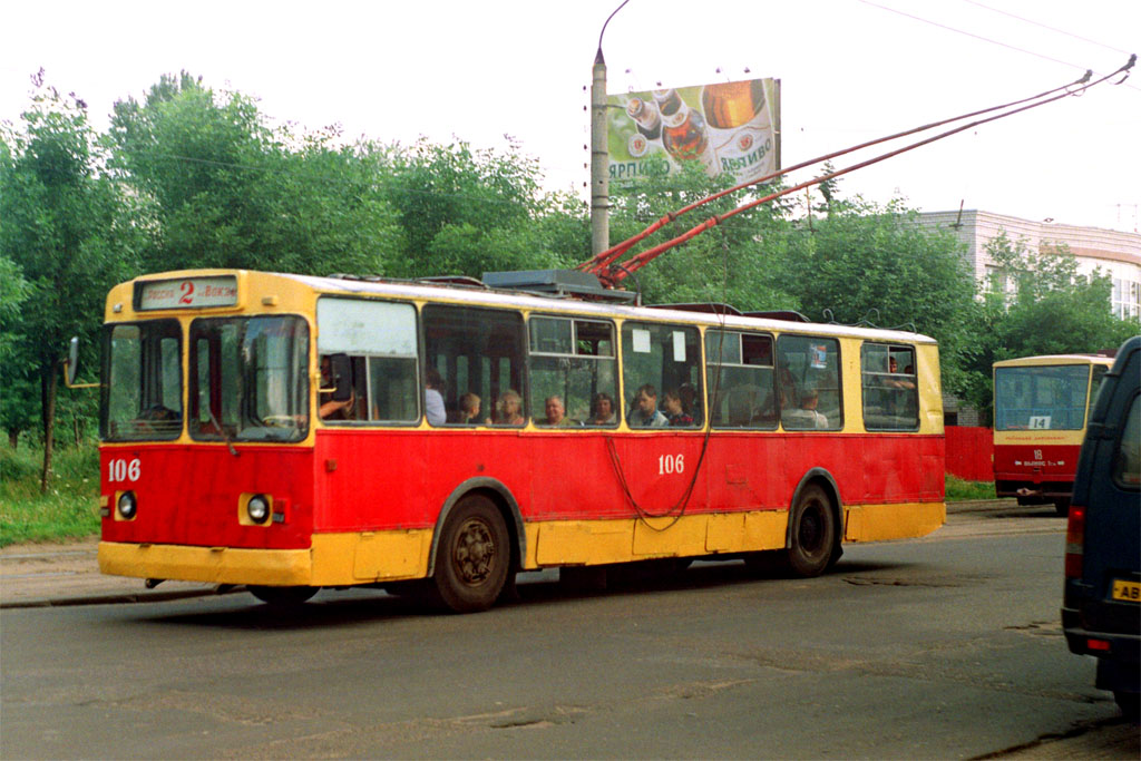 Тверь, ЗиУ-682В-012 [В0А] № 106; Тверь — Тверской троллейбус в начале 2000-х гг. (2002 — 2006 гг.)