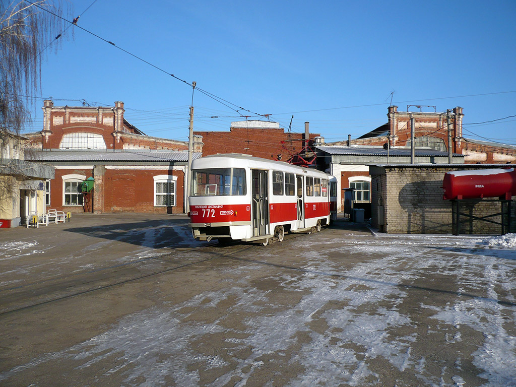Samara, Tatra T3SU # 772; Samara — Gorodskoye tramway depot