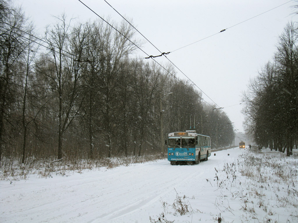 Rjazany, ZiU-682G-012 [G0A] — 3070; Rjazany — Trolleybus line at Lesopark (Woodland)