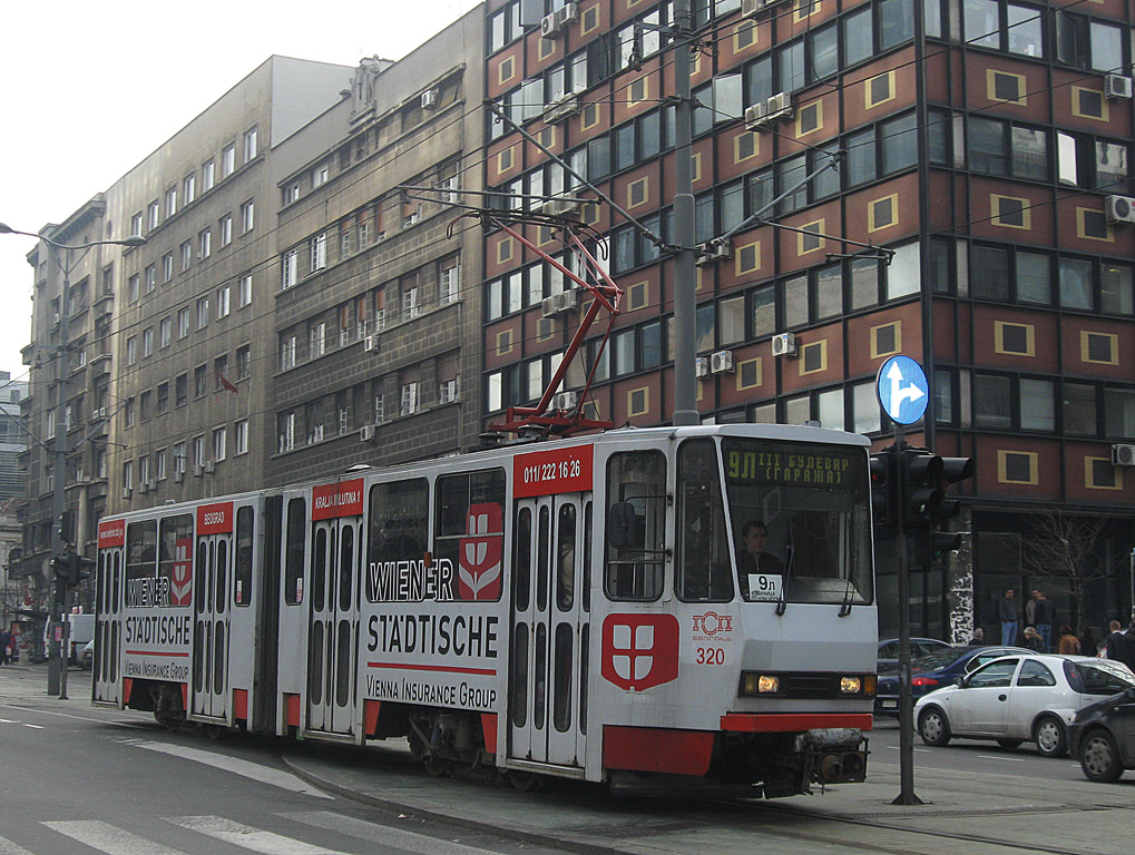 Belgrade, Tatra KT4YU-M Nr. 320