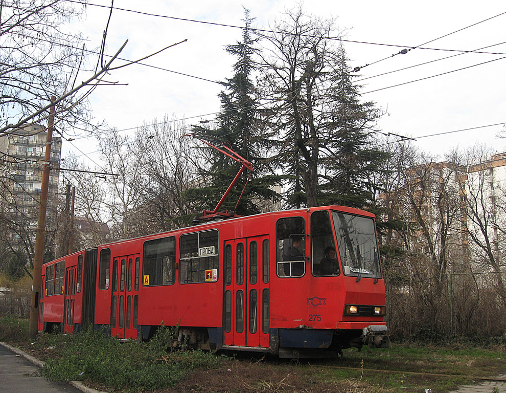 Belgrade, Tatra KT4YU-M № 275