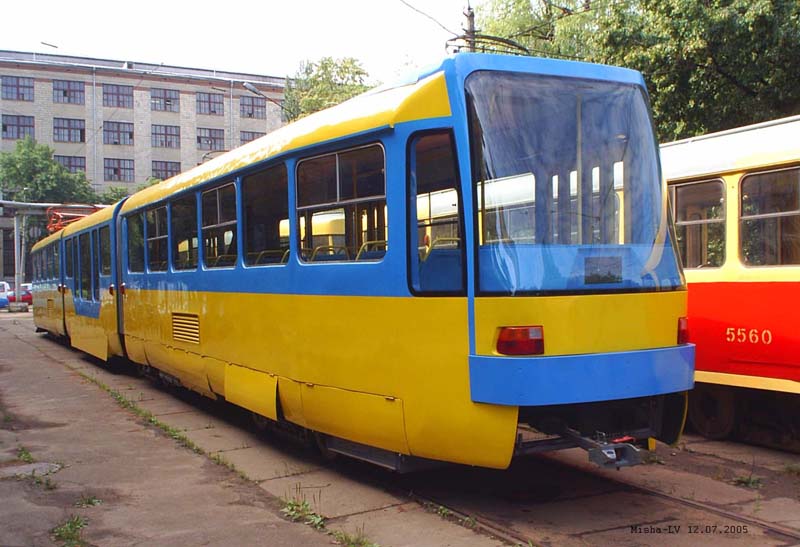 Kijiva, KT3UA № 401; Kijiva — Tramway depots: Shevchenko. Old yard at Gorkogo (Antonovycha) str.