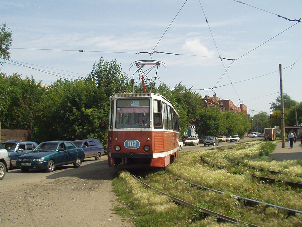 Omsk, 71-605 (KTM-5M3) # 102