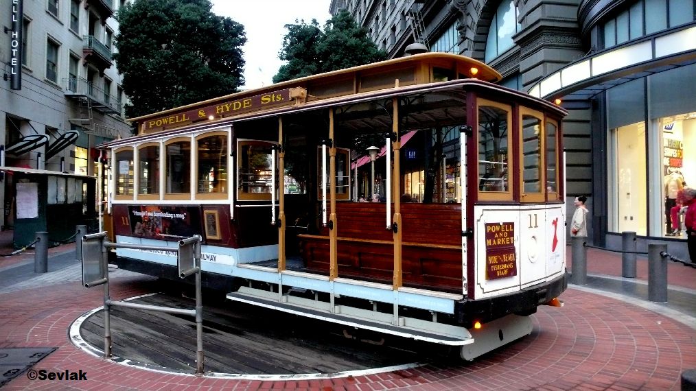 San Francisco Bay Area, Carter cable car Nr. 11