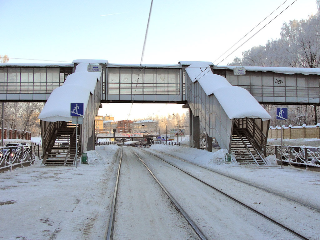 Kazan — Big tram circle; Kazan — ET Lines [4] — East