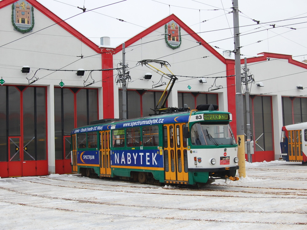 Liberec ― Jablonec nad Nisou, Tatra T3M.04 Nr. 83