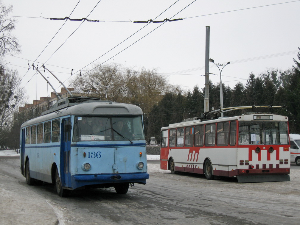 Ровно, Škoda 9Tr22 № 136