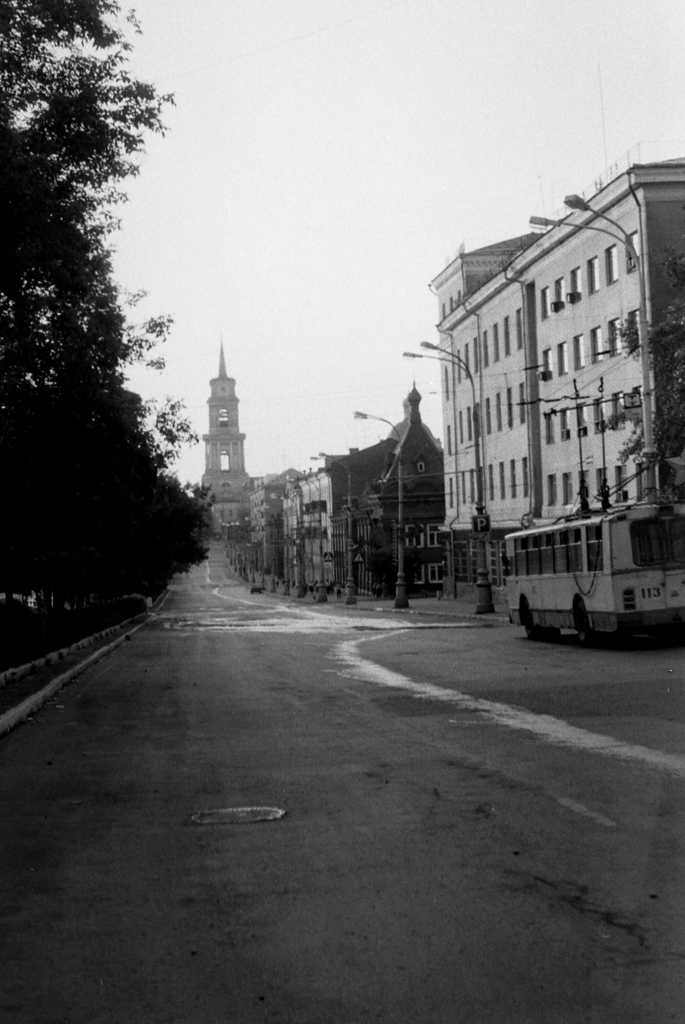 Пермь, ЗиУ-682В № 113; Пермь — Старые фотографии; Пермь — Троллейбусные линии и инфраструктура