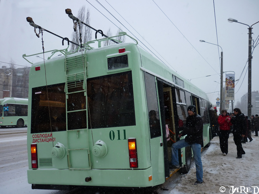 Kursk, BKM 321 Nr. 011; Kursk — Belkommynmash-321 Trolleybuses's presentation