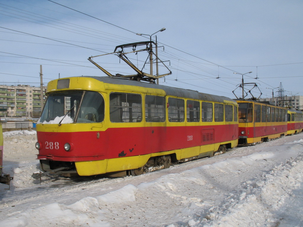 Курск, Tatra T3SU (двухдверная) № 288