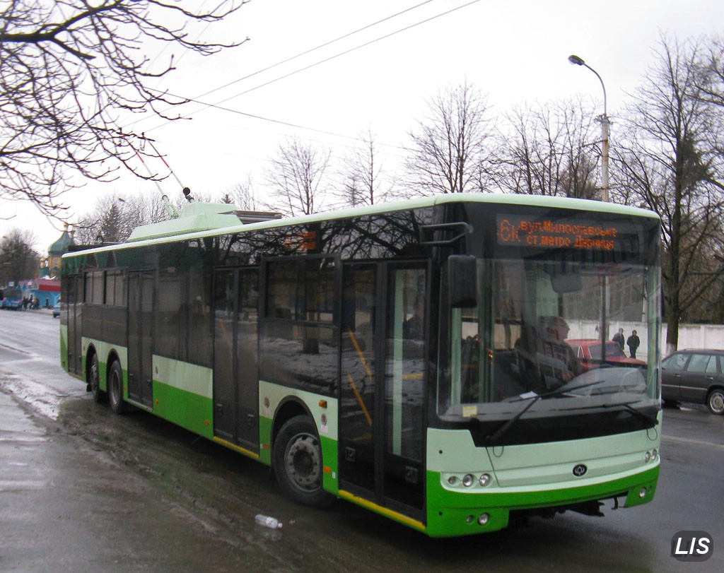 Kiova, Bogdan T80110 # 001; Lutsk — New Bogdan trolleybuses
