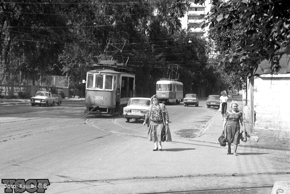 Moskwa, F* Nr 3184; Moskwa — Historical photos — Tramway and Trolleybus (1946-1991)