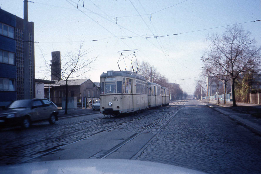 Дрезден, Gotha T57 № 213 009; Дрезден — Старые фотографии (трамвай)