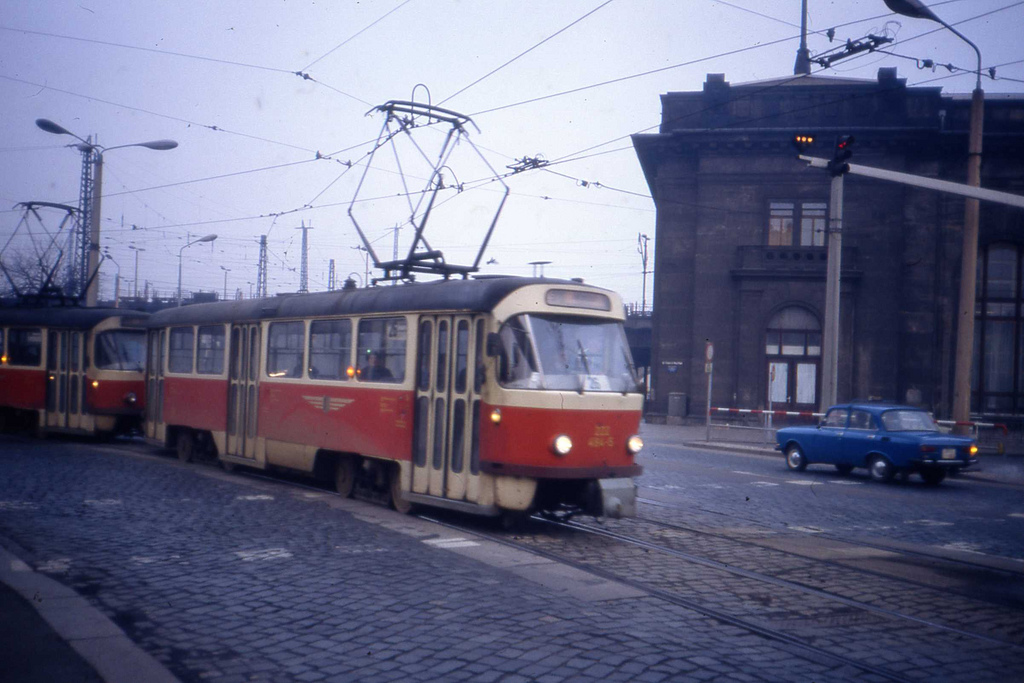Dresden, Tatra T4D № 222 484; Dresden — Old photos (tram)