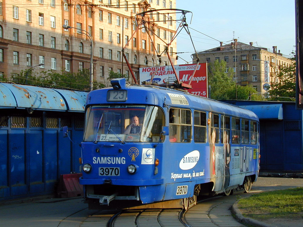 Moskau, Tatra T3Т Nr. 3970
