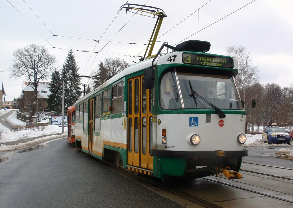 Reichenberg - Gablonz an der Neiße, Tatra T3R.PLF Nr. 47