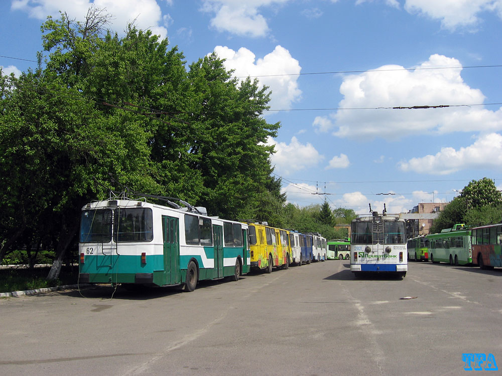 Луцк, ЗиУ-682В № 62; Луцк — Забастовки работников предприятия электротранспорта