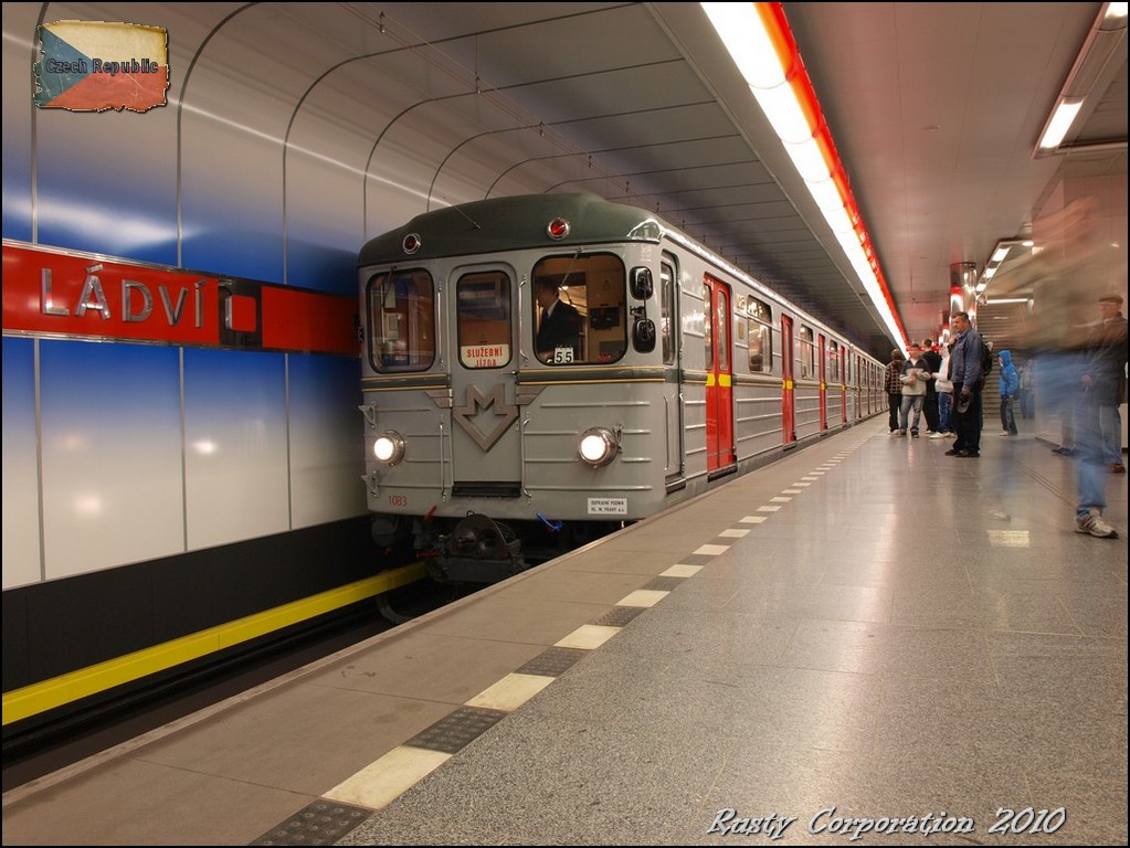 Praga, Ečs nr. 1083; Praga — Metro: Line C