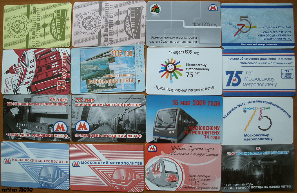 Moscow — Tickets (metro)