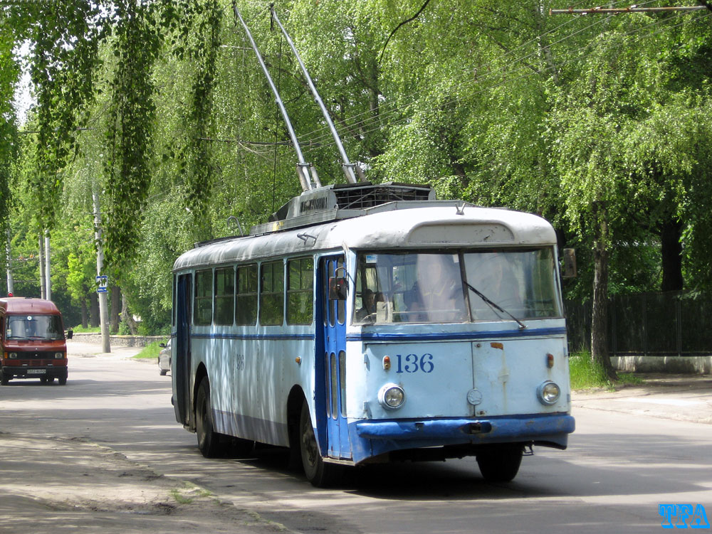 Ровно, Škoda 9Tr22 № 136
