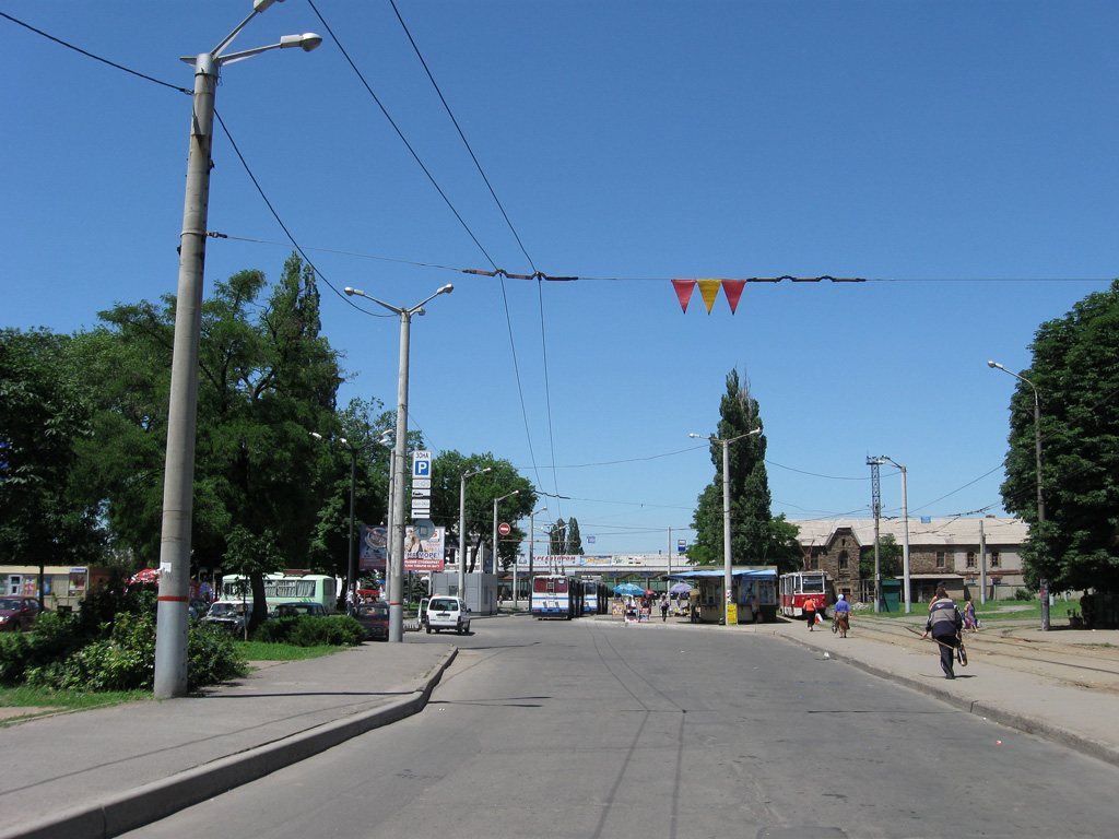 Krywyj Rih — Tram and trolleybus lines and loops